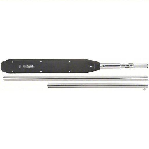 Proto J6025 Micrometer Torque Wrench 1 in Drive Size, 400 ft-lb to 2000 ft-lb, 107 1/2 in Overall Lg