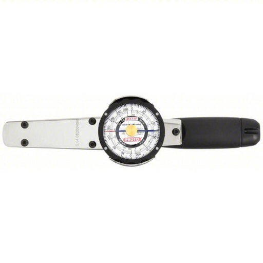 Proto J6177F Dial Torque Wrench 3/8 in Drive Size, 50 to 250 in-lb/56 to 280 cm-kg, 10 in Overall Lg