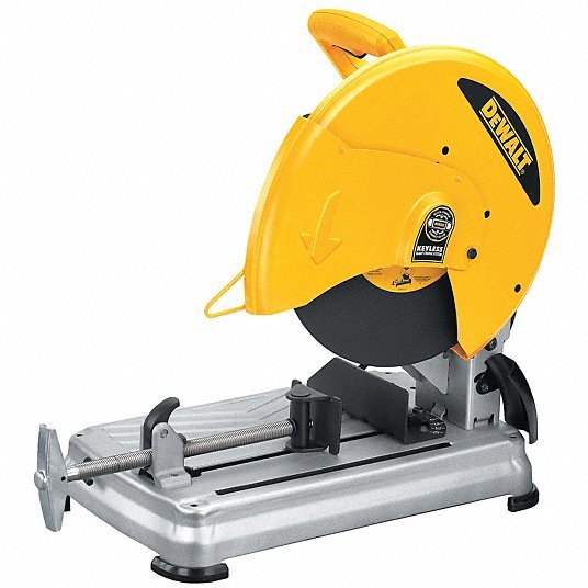 Dewalt D28715 Miter Electric Chop & Cut-Off Saw 14″ Blade Dia, 1″ Arbor Hole, 5.5 hp, 4,000 RPM