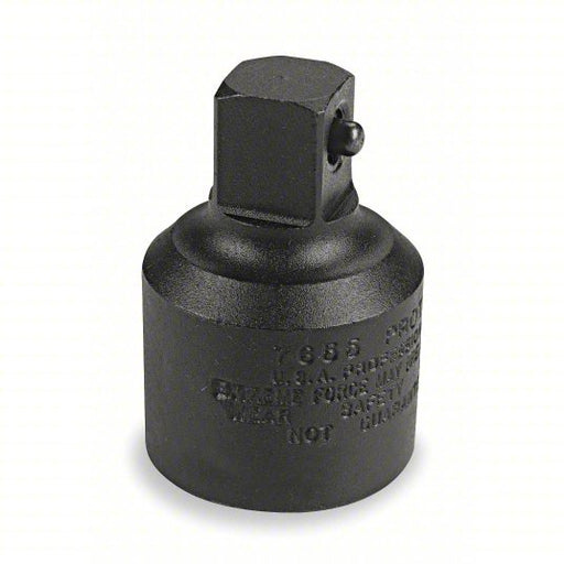 Proto J7653 Impact Socket Adapter 3/4 in Input Drive Size, Black Oxide, 1/2 in Output Drive Size, Square