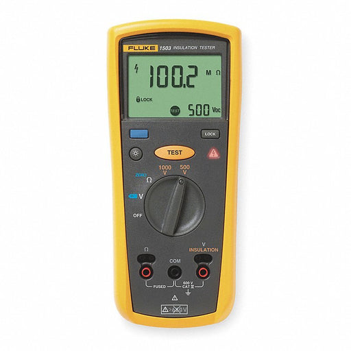 FLUKE 1503 Insulation Resistance Tester 0.01 kiloohm to 20 kiloohm, CAT IV 600V