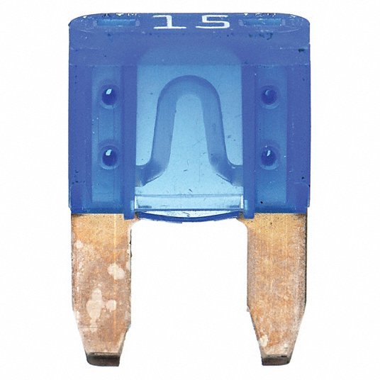 Bussmann ATM-15 Automotive Fuse 15 A Amps, 32V DC, Blue Color, Nonindicating, Fast Acting, 41/64 in Lg PK5