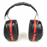 3M Peltor H10A Earmuffs Over-the-Head Earmuff, Passive, 30 dB NRR, Foam/Polyurethane/PVC, Black