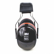 3M Peltor H10A Earmuffs Over-the-Head Earmuff, Passive, 30 dB NRR, Foam/Polyurethane/PVC, Black