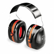 3M Peltor H10A Earmuffs Over-the-Head Earmuff, Passive, 30 dB NRR, Foam/Polyurethane/PVC, Black