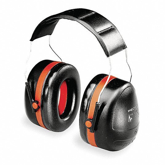 3M Peltor H10A Earmuffs Over-the-Head Earmuff, Passive, 30 dB NRR, Foam/Polyurethane/PVC, Black