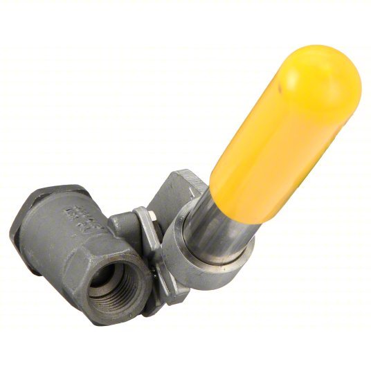 Apollo 8950301A Manual Two-Way Ball Valve 1/2 in, Carbon Steel, Straight, FNPT x FNPT, Std Port Ball Port