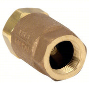 Apollo 6110701 Spring Check Valve Single Flow, Inline Ball Cone, Bronze, 1 1/2 in Pipe/Tube Size