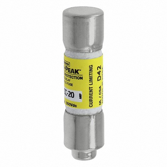 Eaton Bussmann LP - CC - 20 CC Class Time Delay 20A 600V AC Non - Indicating Fuse - Redwood.KV1CX53