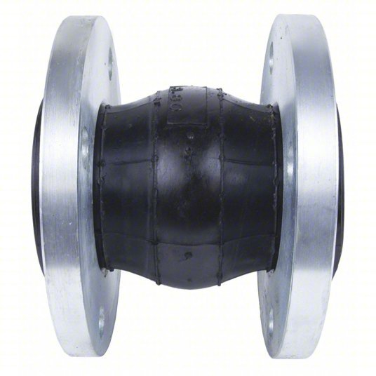 Redwood AMSE210 Expansion Joint 10 in Pipe Size, Flanged, Zinc-Plated Steel, EPDM Joint, 16 in Flange Dia