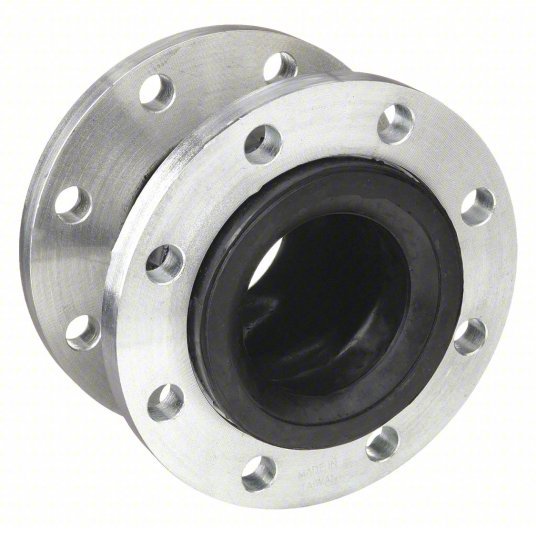 Redwood AMS208 Expansion Joint 8 in Pipe Size, Flanged, Zinc-Plated Steel, Neoprene Joint, 13 1/2 in Flange Dia