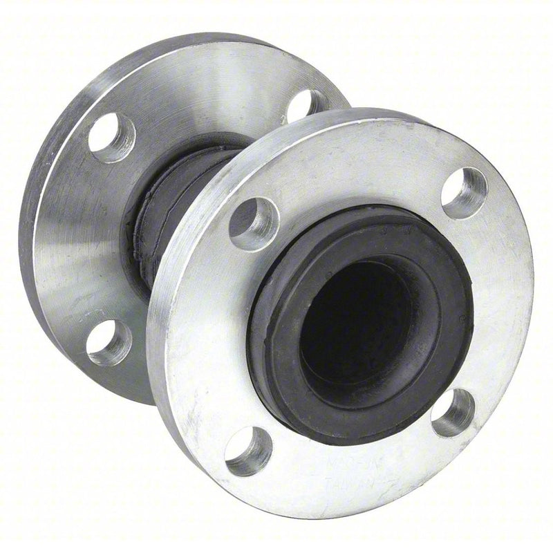 Redwood AMSE203 Expansion Joint 3 in Pipe Size, Flanged, Zinc-Plated Steel, EPDM Joint, 7 1/2 in Flange Dia