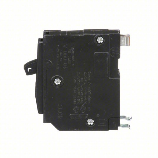 Square D QO120 Miniature Circuit Breaker 20 A, 120/240V AC, Single Phase, 10kA at 120/240V AC, QO, Std