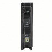 Square D QO120 Miniature Circuit Breaker 20 A, 120/240V AC, Single Phase, 10kA at 120/240V AC, QO, Std