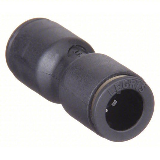 Legris 3106 53 00 Union Nylon, Push-to-Connect x Push-to-Connect, For 1/8 in x 1/8 in Tube OD, Black, 10 PK