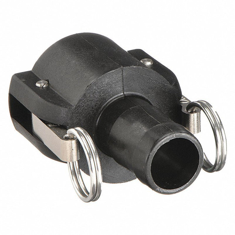 Banjo 125C 1" Female Coupler x Hose Shank Cam Lever Coupling