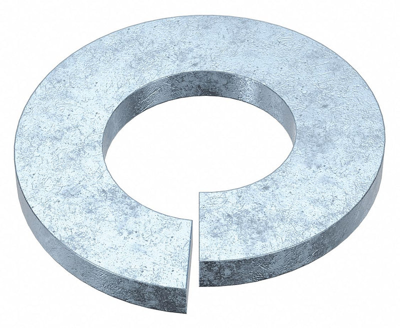 Approved Vendor LWLIS0250USA-100BX Split Lock Washer, Steel, 1/4 in Screw Sz, 1/4 in Max. Inside Dia, 31/64 in Max. Outside Dia, 100 PK