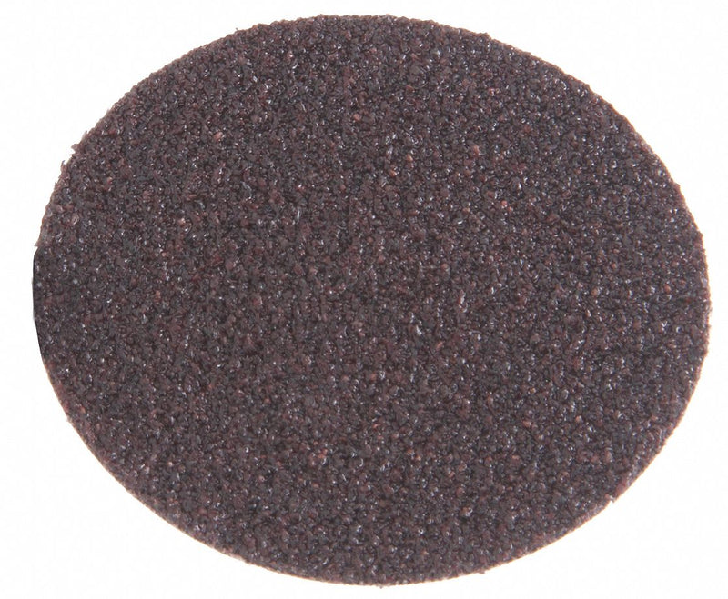 3M 361F Quick-Change Sanding Disc, TR, 3", Aluminum Oxide, 36 Grit, YF Wt Polyester, 50 PK