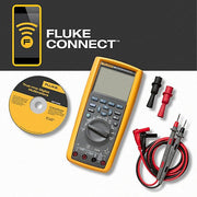 FLUKE-289/FVF Digital Multimeter, 1,000 V Max DC, 0 V Max AC, TRMS, 50,000 Instrument Counts