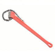 Ridgid 31325 Chain Wrench For 5 in Outside Dia, 20 1/4 in Chain Lg, 24 in Handle Lg, Alloy Steel