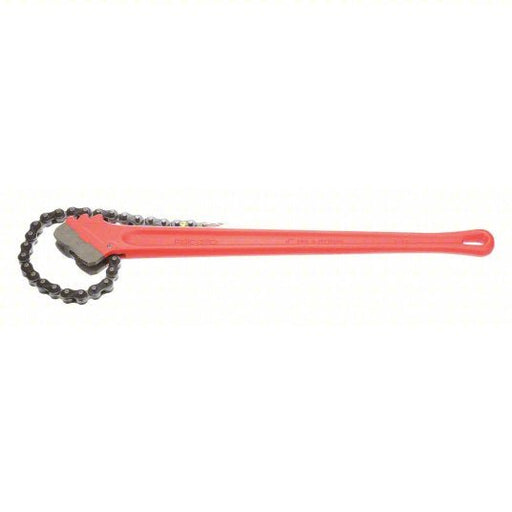 Ridgid 31325 Chain Wrench For 5 in Outside Dia, 20 1/4 in Chain Lg, 24 in Handle Lg, Alloy Steel