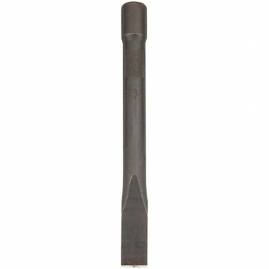 Proto J86001 Cold Chisel Steel, 1 in Blade Wd, 10 in Overall Lg, Knurled Grip, Includes Striking Cap