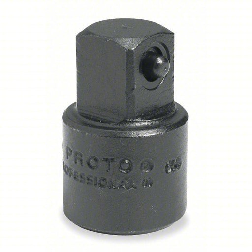Proto J7651 Impact Socket Adapter 1/2 in Input Drive Size, Black Oxide, 3/8 in Output Drive Size, Square