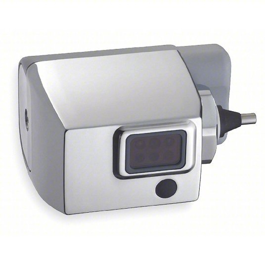 Sloan EBV89AM Automatic Flush Valve Retrofit Kit Exposed Flushometers, Single Flush, Side Mount, Battery