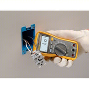 FLUKE-117 Digital Multimeter CAT III 600V, TRMS, 600 V Max AC Volt Measurement, 6,000, LCD