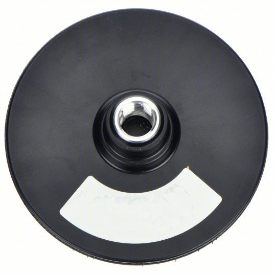 ARC Abrasives 11-53905Z1 Hook-and-Loop Disc Backup Pad 5 in Dia, 5/8"-11 Internal-Thread, Non-Vacuum