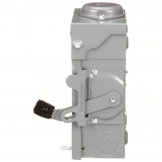 Square D D221NRB Safety Switch Fusible, 30 A, Three Phase, 240V AC, Galvanized Steel, Indoor/Outdoor
