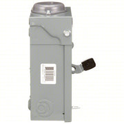 Square D D221NRB Safety Switch Fusible, 30 A, Three Phase, 240V AC, Galvanized Steel, Indoor/Outdoor