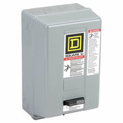 Square D 8536SBG2V02S Nonreversing Magnetic Motor Starter, 1 NEMA Rating, 120V AC, 3 Poles, No Auxiliary Contacts