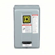 Square D 8536SCG3V01S Magnetic Motor Starter Non-Reversing, 3 Poles, NEMA Size 1, 27 A, 24V AC Coil