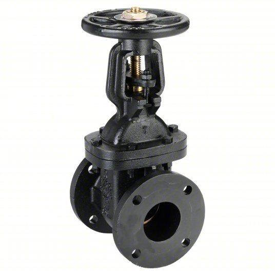 Milwaukee 2885-M 3 Gate Valve 3 in Nominal Valve Size, Cast Iron, Outside Screw and Yoke (OS&Y), Wheel