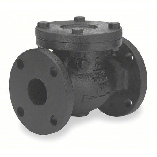 Milwaukee 2974-M 6 Swing Check Valve Single Flow, Inline Swing, Cast Iron, 6 in Pipe/Tube Size, Bronze