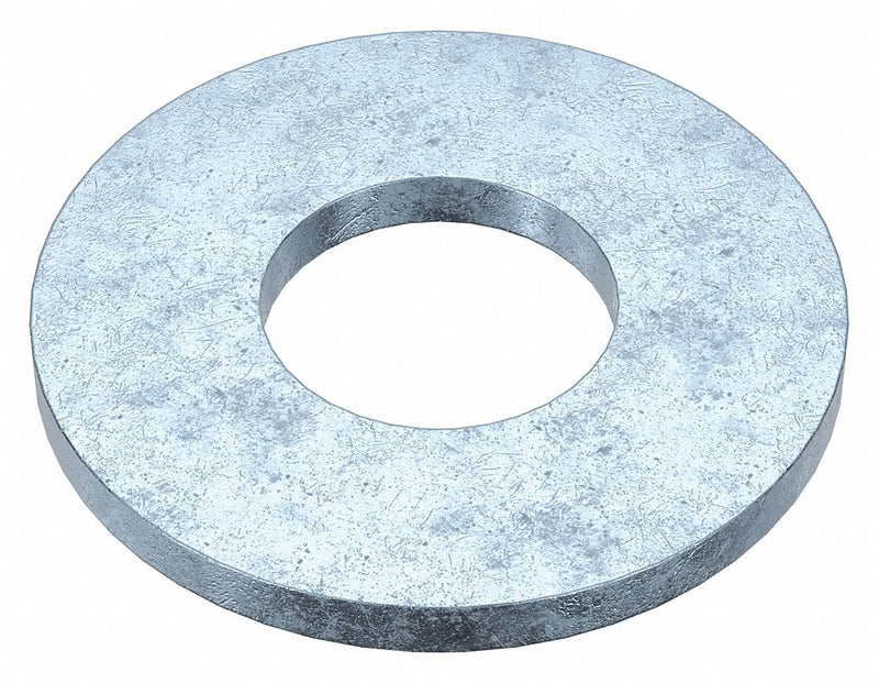 Approved Vendor U38130.037.0001 Washer, Case Hardened, Zinc Plated, Steel, 3/8 in Screw Sz, 0.438 in In Dia, 100 PK