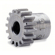 Boston Gear NJ18 B Spur Gear Inch, Pitch 6, 18 Teeth, 1 in Bore Dia, 14.5° Pressure Angle, Steel, 3 in Pitch Dia