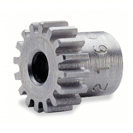 Boston Gear NJ18 B Spur Gear Inch, Pitch 6, 18 Teeth, 1 in Bore Dia, 14.5° Pressure Angle, Steel, 3 in Pitch Dia