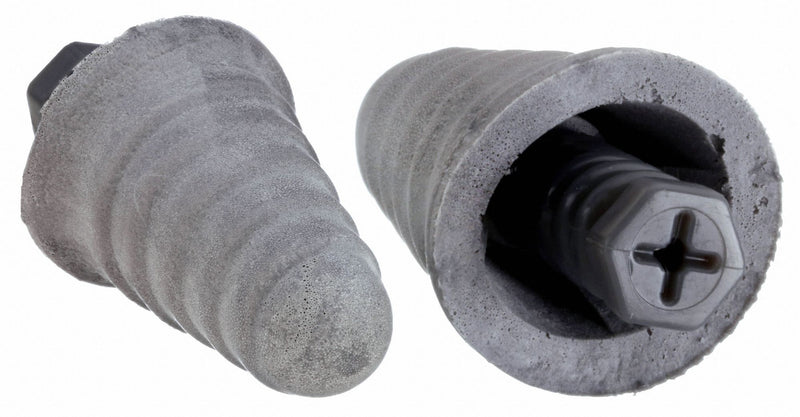3M P1300 E-A-R Skull Screws Ear Plugs, Uncorded Cone, 32 dB NRR, Foam, Reusable, Gray, M Size, PK 120