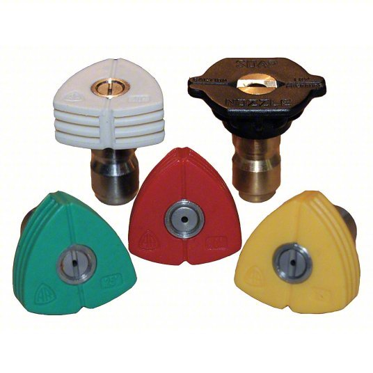 Redwood RW1MDF7 Pressure Washer Spray Nozzle 3.5 Nozzle Size, 5,000 psi, 3.91 gpm, Fan, 5 PK