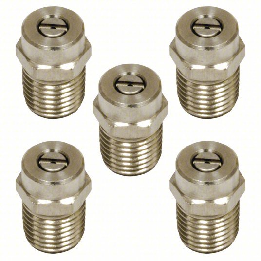 Redwood RW1MDH2 Pressure Washer Spray Nozzle 3.5 Nozzle Size, 5,000 psi, 3.91 gpm, Fan, 5 PK