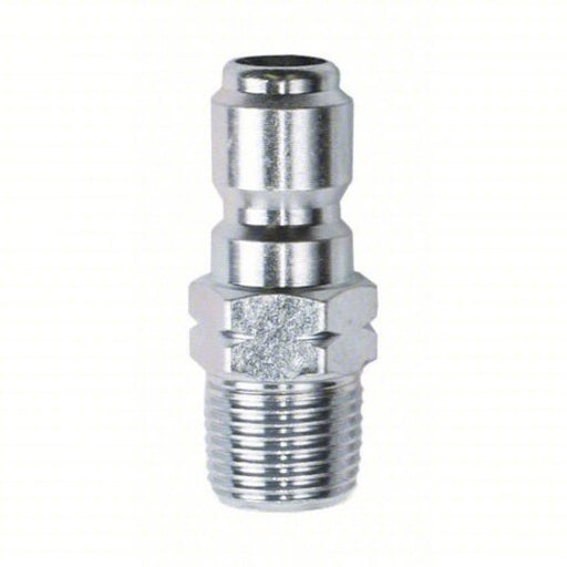 Redwood RW1MDG9 Quick-Connect Plug 3/8 in (M)NPT, 3/8 in (M) Quick Connect, Galvanized Steel