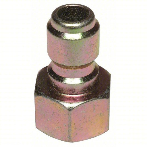 Redwood RW1MDH1 Quick-Connect Plug 3/8 in (F)NPT, 3/8 in (M) Quick Connect, Galvanized Steel