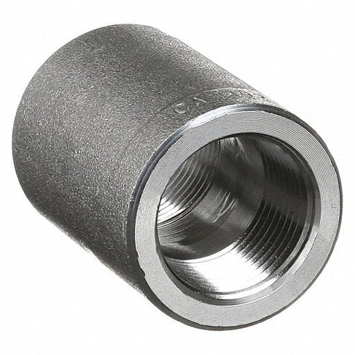 Redwood RW1MNA1 Coupling Forged Steel, 1/4 in x 1/4 in Fitting Pipe Size, Female NPT x Female NPT, Class 3000