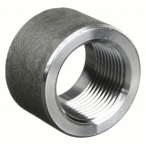 Redwood RW1MNB6 Half Coupling Forged Steel, 1/2 in x 1/2 in Fitting Pipe Size, Female NPT, Class 3000