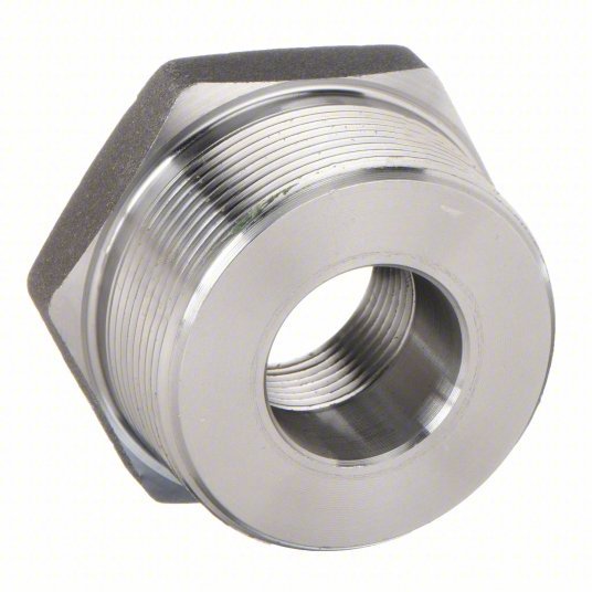 Redwood RW1MNK2 Bushing Forged Steel, 1 in x 3/4 in Fitting Pipe Size, Male NPT x Female NPT, Class 3000
