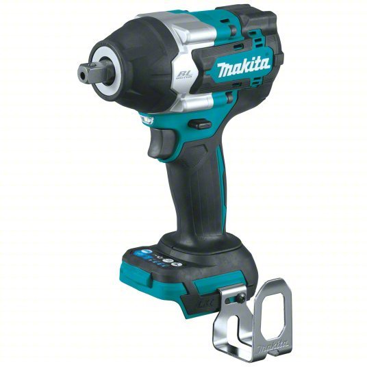 Makita XWT18XVZ Compact Impact Wrench 1/2 in Square Drive Size, 520 ft-lb Fastening Torque, Brushless Motor, 18 V