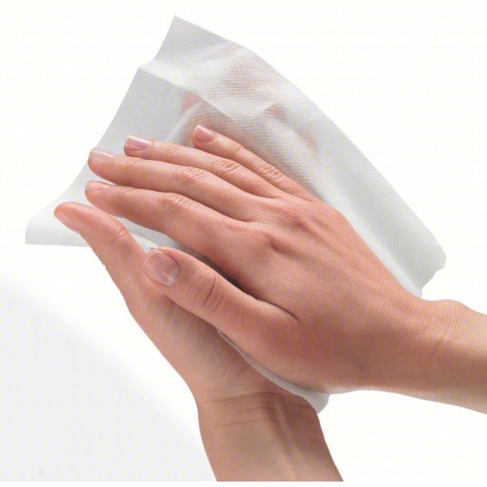 Purrell 9022-10 Hand Sanitizer Wipes Packet, 100 Wipes per Container, Alcohol