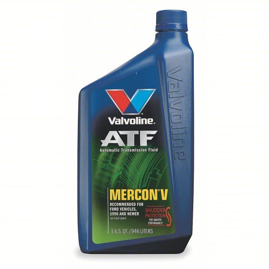 Valvoline 822345 Automatic Transmission Fluid ATF, Auto Transmissions, 1 qt Container Size, Bottle, Red